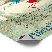 Weihnachtsgrüße Kinder Nähen Weihnachtssocken Poster (Ecke)