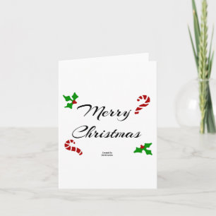 Weihnachtsgrüße Kleine Grußkarte Dankeskarte