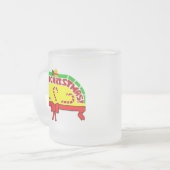 Weihnachtsgrüße Kleine Mattierte Tasse (Vorderseite Links)