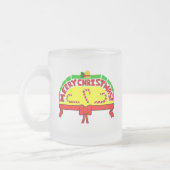 Weihnachtsgrüße Kleine Mattierte Tasse (Links)