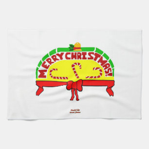 Weihnachtsgrüße Küchentücher