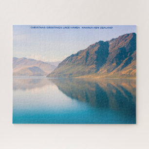 Weihnachtsgrüße Lake Hawea  Wanaka Puzzle