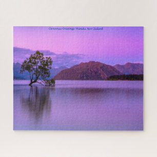 Weihnachtsgrüße Lake Wanaka Puzzle