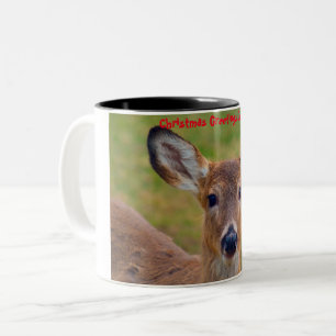 Weihnachtsgrüße Liebste Zweifarbige Tasse