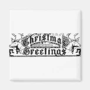 Weihnachtsgrüße Magnet