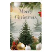 Weihnachtsgrüße Magnet (Vertikal)