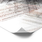 Weihnachtsgrüße Mein alter Bohne Poster (Ecke)