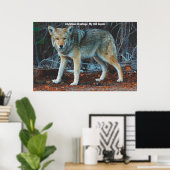 Weihnachtsgrüße Mein altes Coyote Poster (Heimbüro)