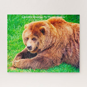 Weihnachtsgrüße Mein Jäger Gatherer Jigsaw Puzz Puzzle
