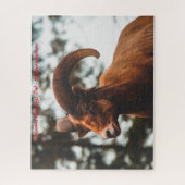 Weihnachtsgrüße Mein Jäger Gatherer Jigsaw Puzz Puzzle (Vertikal)