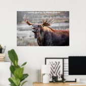 Weihnachtsgrüße Mein Jäger Gatherer Poster (Heimbüro)