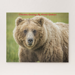 Weihnachtsgrüße Mein Jäger Gatherer Puzzle