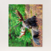 Weihnachtsgrüße Mein Jäger Gatherer Puzzle (Vertikal)