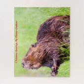 Weihnachtsgrüße Mein Jäger Gatherer Puzzle (Vertikal)