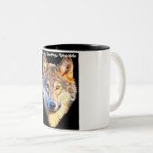 Weihnachtsgrüße "Mein Partner" , "Alpha Male", Zweifarbige Tasse (VorderseiteRechts)