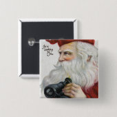 Weihnachtsgrüße mit Binokularen Button (Vorne & Hinten)