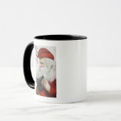 Weihnachtsgrüße mit Binokularen Tasse (Vorderseite Links)