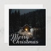 Weihnachtsgrüße mit Hexenhaus (Vorne/Hinten)