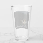 Weihnachtsgrüße mit Hexenhaus Glas (Rückseite)