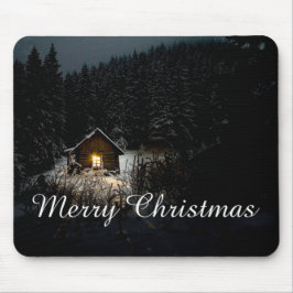Weihnachtsgrüße mit Hexenhaus Mousepad