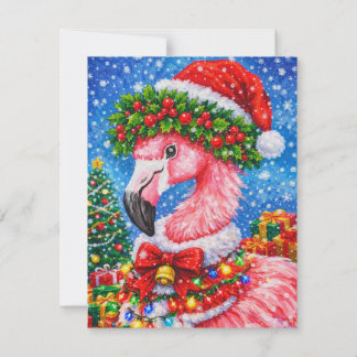 Weihnachtsgrüße★ Mitteilungskarte
