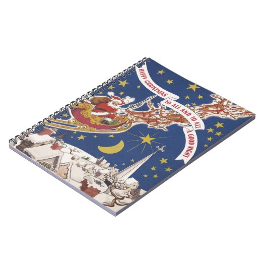 Weihnachtsgrüße Notizblock (Linke Seite)