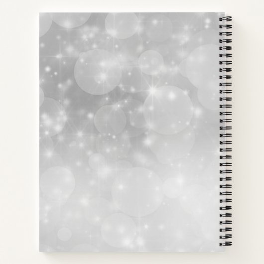 Weihnachtsgrüße Notizblock (Rückseite)