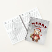 Weihnachtsgrüße Notizblock (Innenseite)