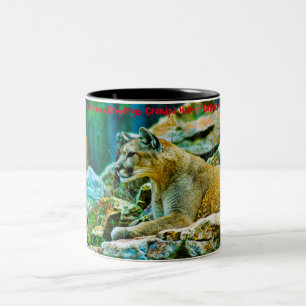 Weihnachtsgrüße Opa Hunter Gatherer Zweifarbige Tasse