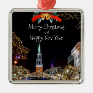 Weihnachtsgrüße Ornament Aus Metall