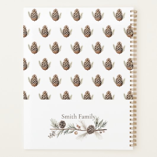 Weihnachtsgrüße Planer (Rückseite)