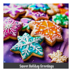 Weihnachtsgrüße Poster