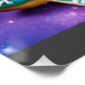 Weihnachtsgrüße Poster (Ecke)