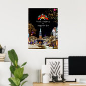 Weihnachtsgrüße Poster (Heimbüro)