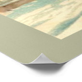 Weihnachtsgrüße Poster (Ecke)