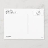 Weihnachtsgrüße Postkarte (Rückseite)