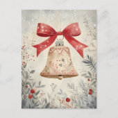 Weihnachtsgrüße Postkarte (Vorderseite)