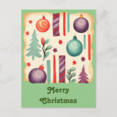 Weihnachtsgrüße Postkarte (Vorderseite)