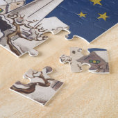 Weihnachtsgrüße Puzzle (Seite)