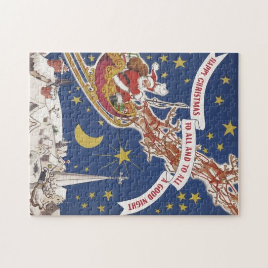 Weihnachtsgrüße Puzzle (Horizontal)