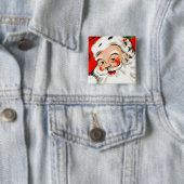 Weihnachtsgrüße Santa Button (Beispiel)