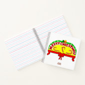 Weihnachtsgrüße SpiralNotebook Notizblock (Innenseite)