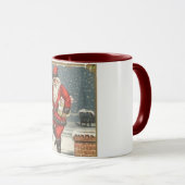 Weihnachtsgrüße Tasse (VorderseiteRechts)