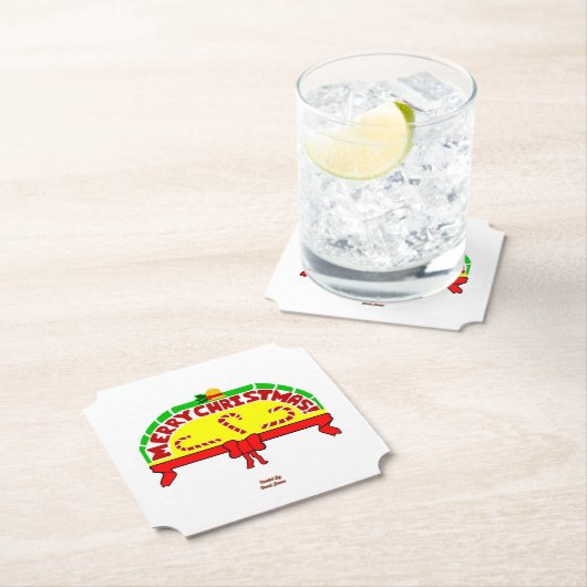 Weihnachtsgrüße Ticket Untersetzer (Vor Ort)