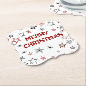 Weihnachtsgrüße Untersetzer (angewinkelt)