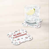 Weihnachtsgrüße Untersetzer (Vor Ort)