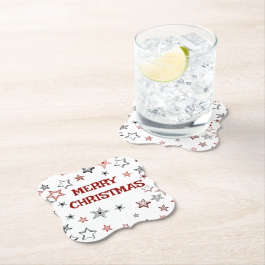 Weihnachtsgrüße Untersetzer (Vor Ort)