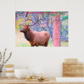 Weihnachtsgrüße Vater Hunter Gatherer Poster (Küche)