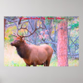 Weihnachtsgrüße Vater Hunter Gatherer Poster (Vorne)