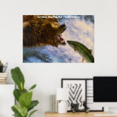 Weihnachtsgrüße Vater Hunter Gatherer Poster (Heimbüro)